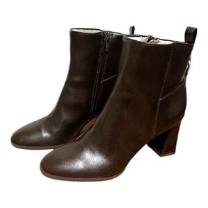 Life Stride Soft System Leather Ankle Boots